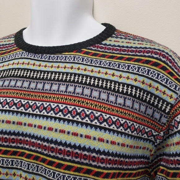 Royal County of Berkshire Polo Club Mens Oxford Sweater Size Medium - Picture 3 of 8